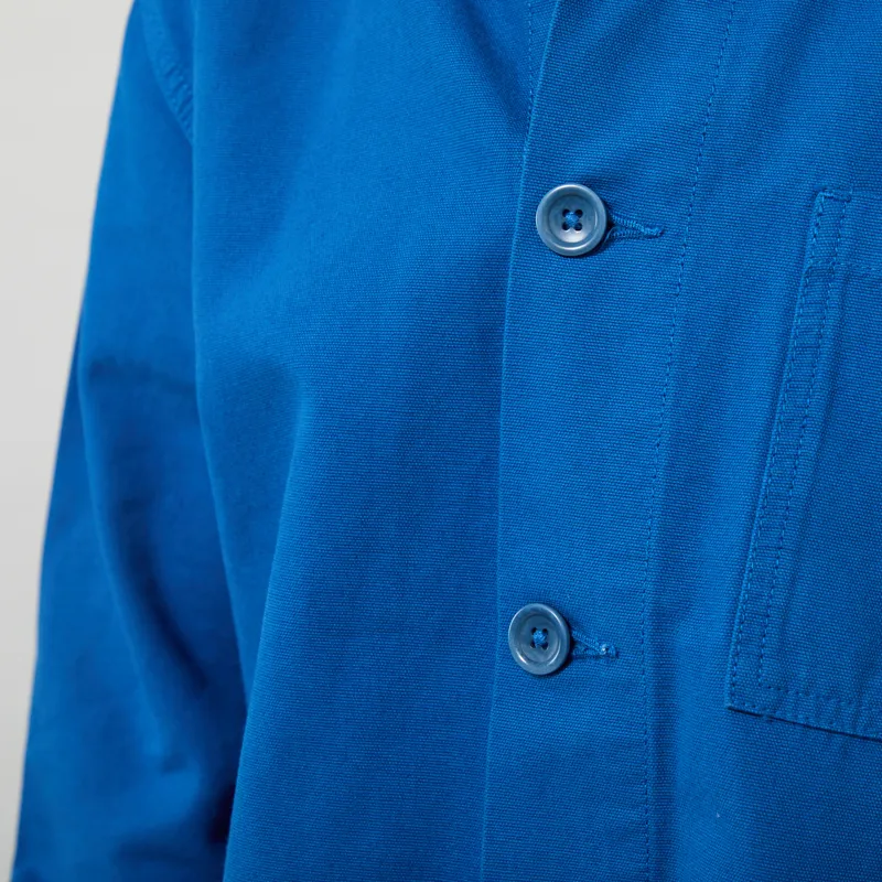 Service Works Canvas Chore Shirt Cobalt-5