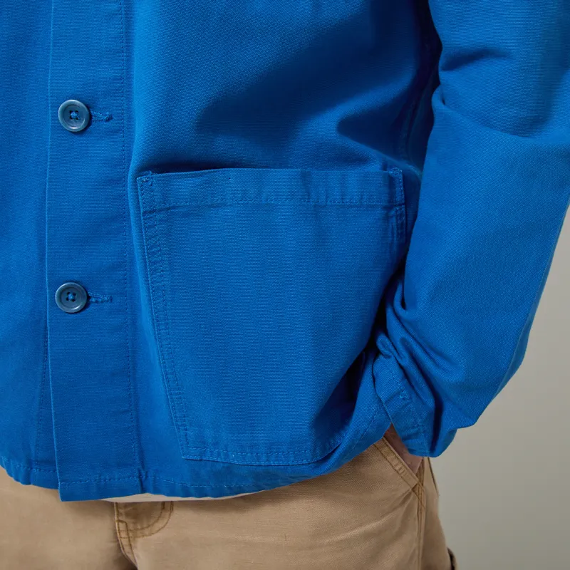 Service Works Canvas Chore Shirt Cobalt-7