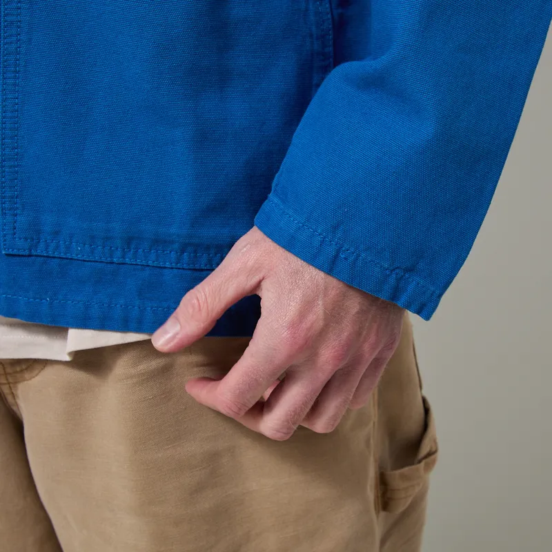 Service Works Canvas Chore Shirt Cobalt-8