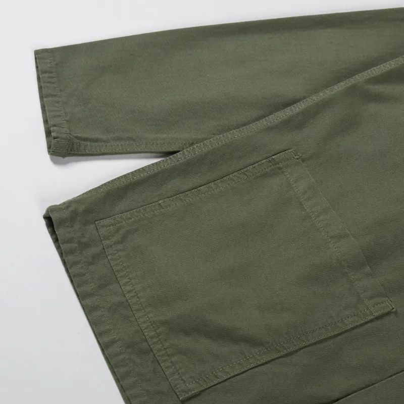 Service Works Canvas Chore Shirt Olive-8