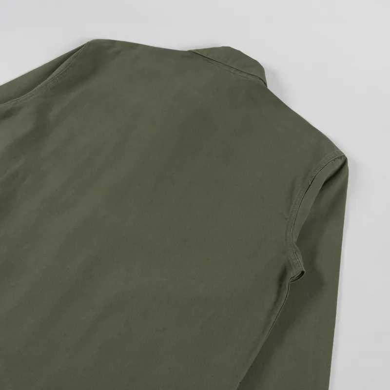 Service Works Canvas Chore Shirt Olive-3