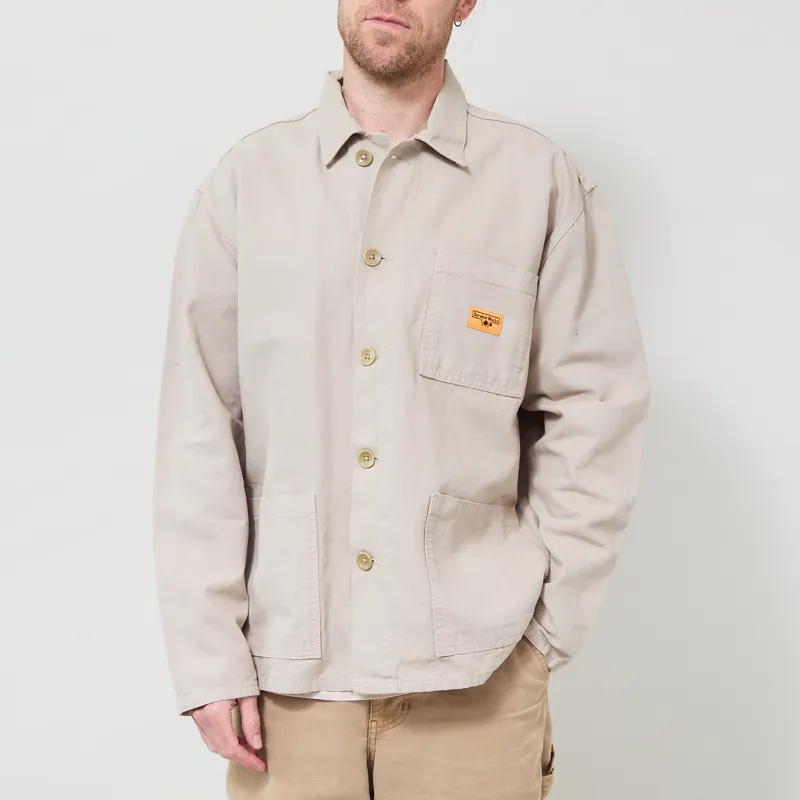 Service Works Canvas Chore Shirt Stone