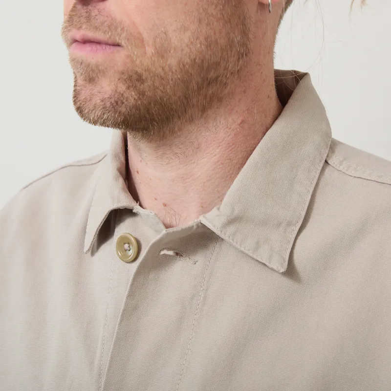 Service Works Canvas Chore Shirt Stone-3