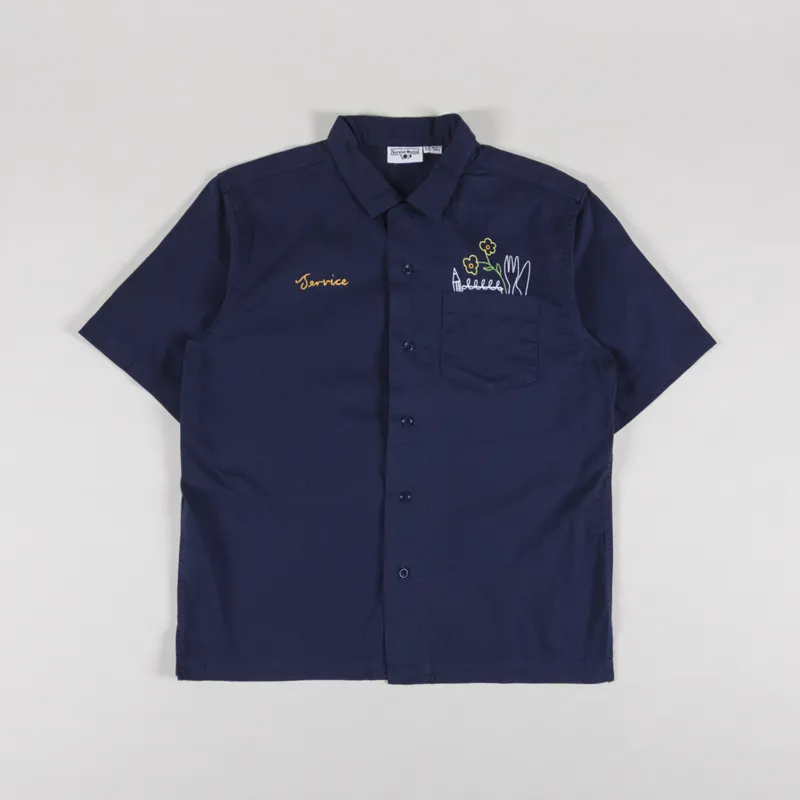 Service Works Light Twill Necessities Shirt Navy