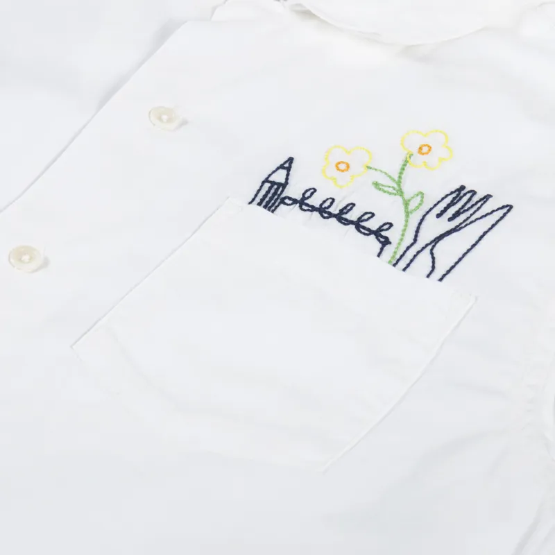 Service Works Light Twill Necessities Shirt Off White-5