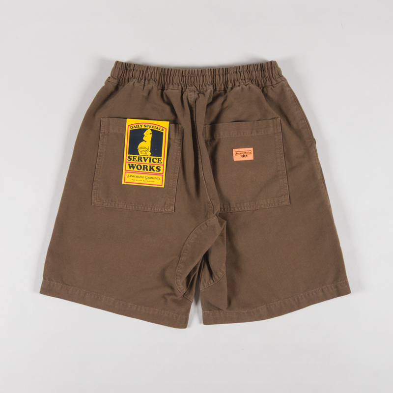 Service Works Canvas Chef Shorts Bark