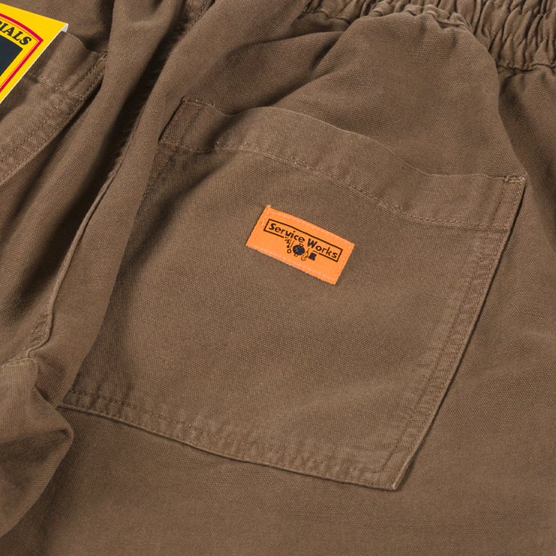 Service Works Canvas Chef Shorts Bark-4