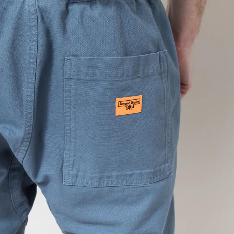 Service Works Canvas Chef Shorts Slate-4