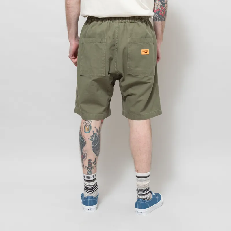 Service Works Canvas Chef Shorts Olive-2