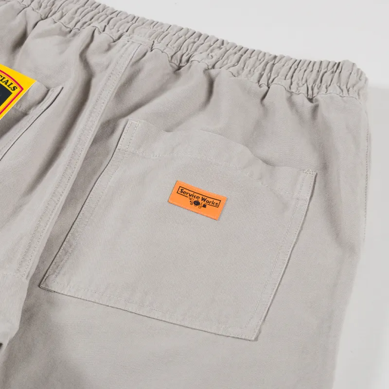 Service Works Canvas Chef Shorts Stone-4