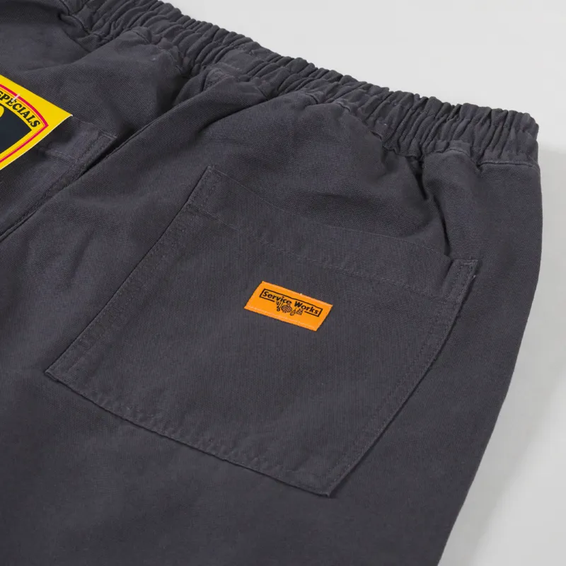 Service Works Canvas Chef Shorts Grey-5
