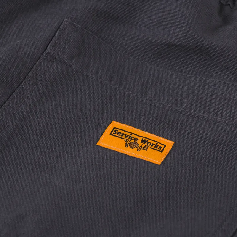 Service Works Canvas Chef Shorts Grey-6