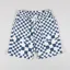 Service Works Printed Chef Shorts Teal Checker