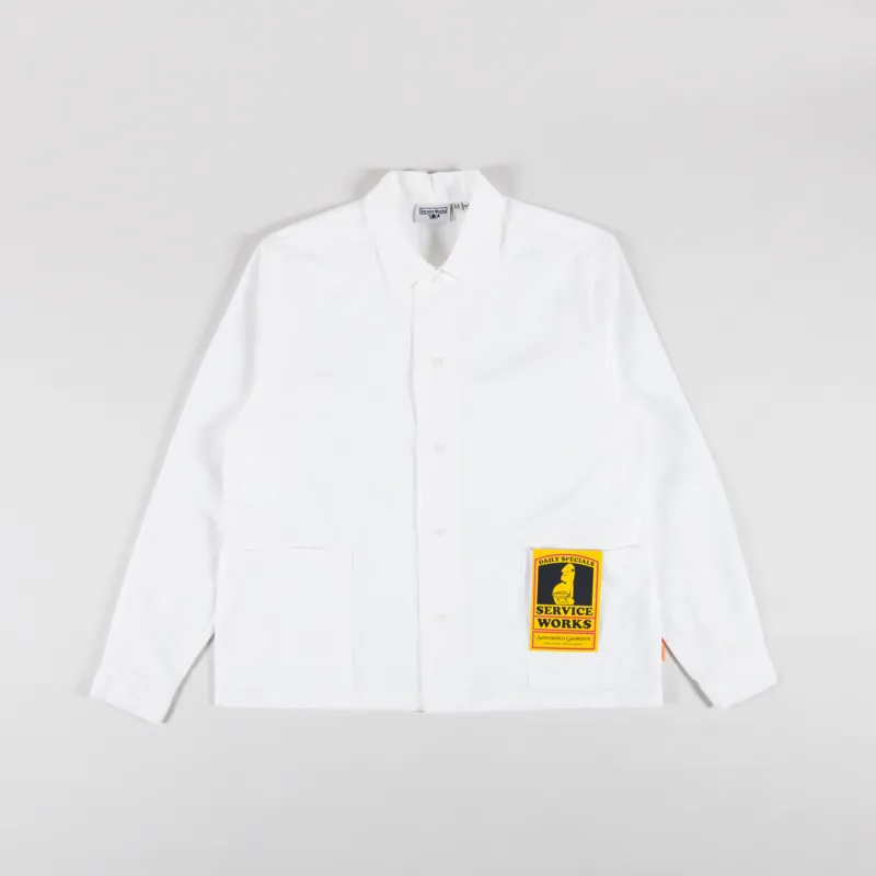 Service Works Waiter Shirt White