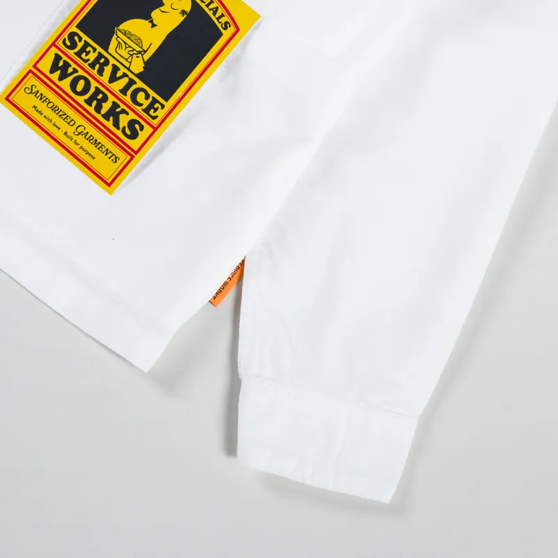 Service Works Waiter Shirt White-4