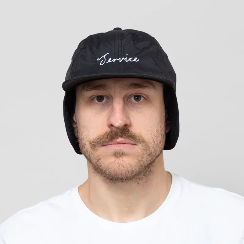 Service Works Script Trapper Hat Black-2