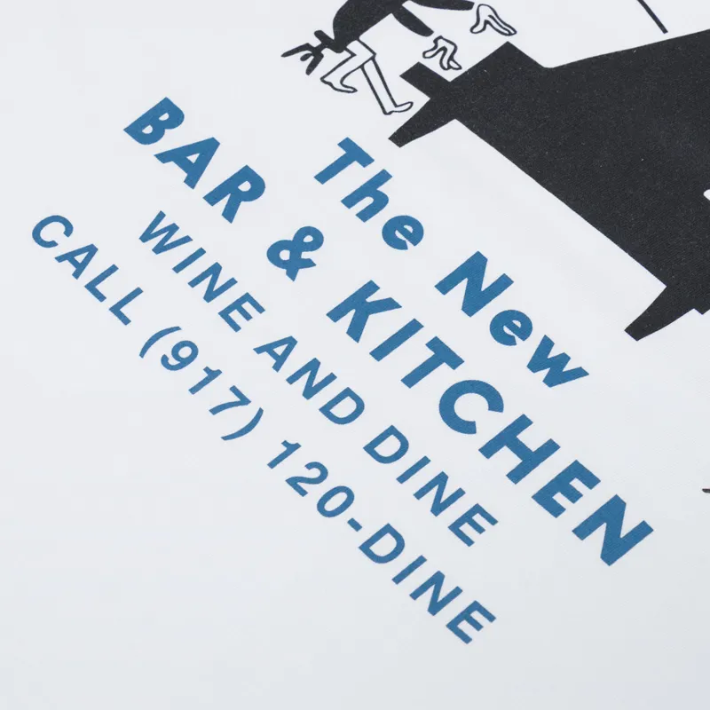 Service Works Bar + Kitchen T Shirt White-6