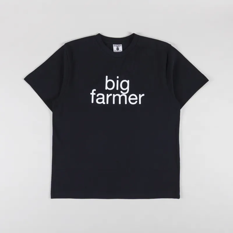 Service Works Big Farmer T Shirt Black
