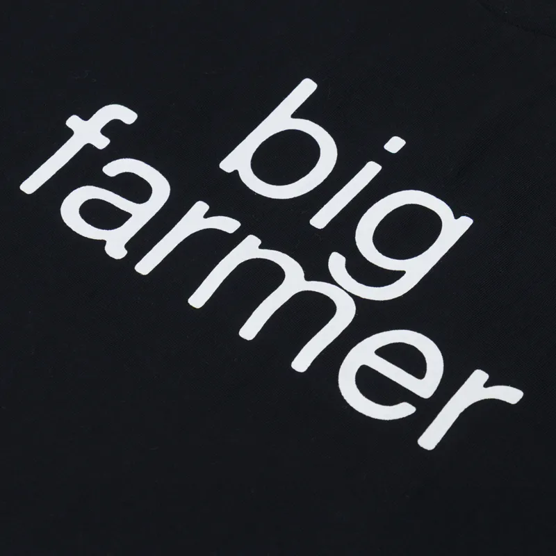 Service Works Big Farmer T Shirt Black-2