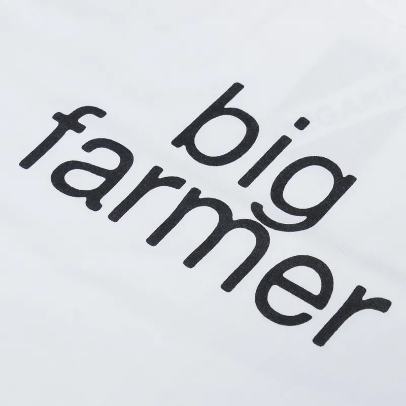 Service Works Big Farmer T Shirt White-2