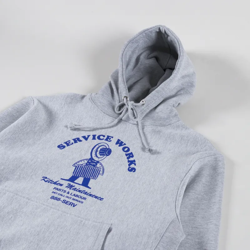 Service Works Maintenance Hoodie Heather Grey-2