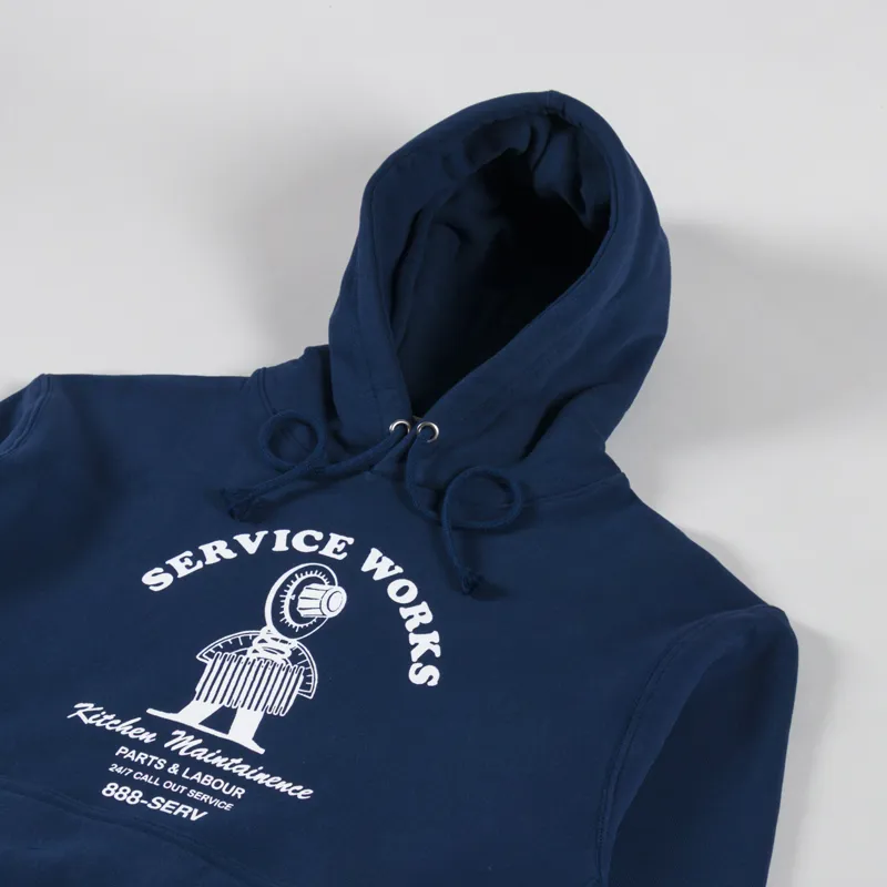 Service Works Maintenance Hoodie Navy-2