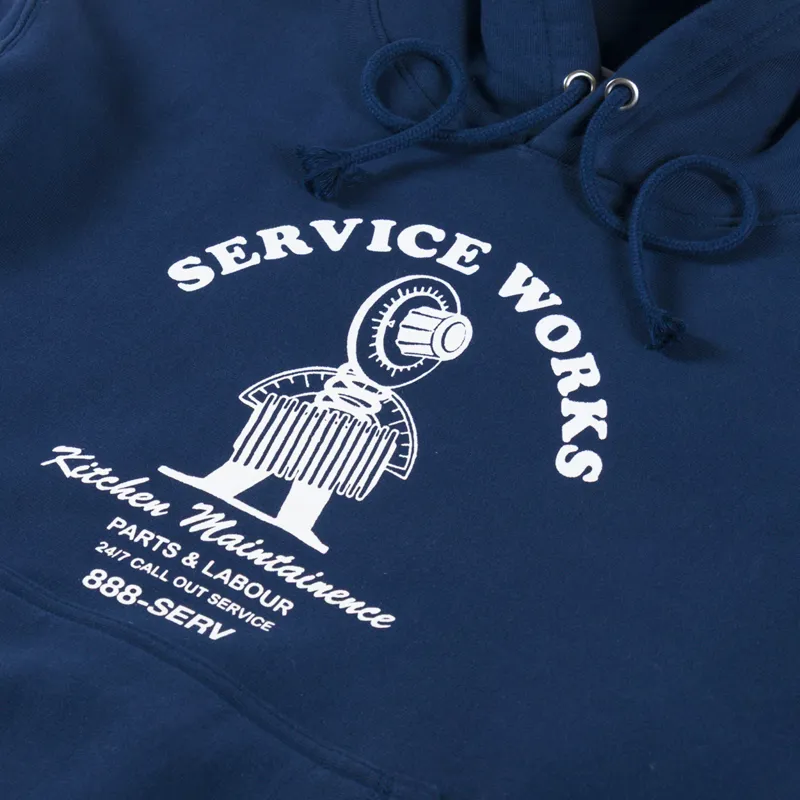 Service Works Maintenance Hoodie Navy-4