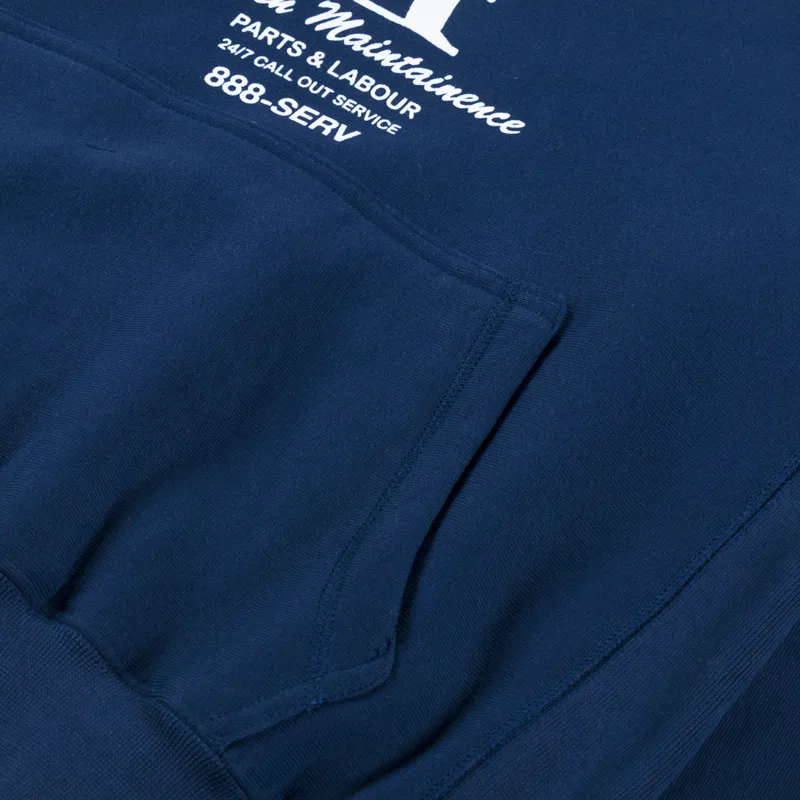 Service Works Maintenance Hoodie Navy-5