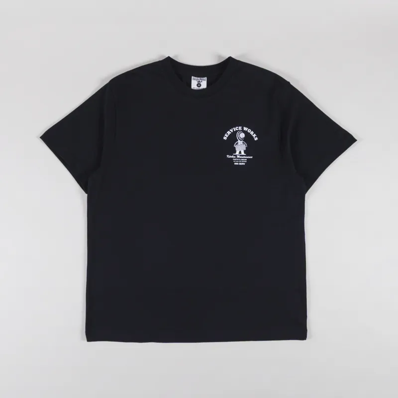 Service Works Maintenance T Shirt Black-1