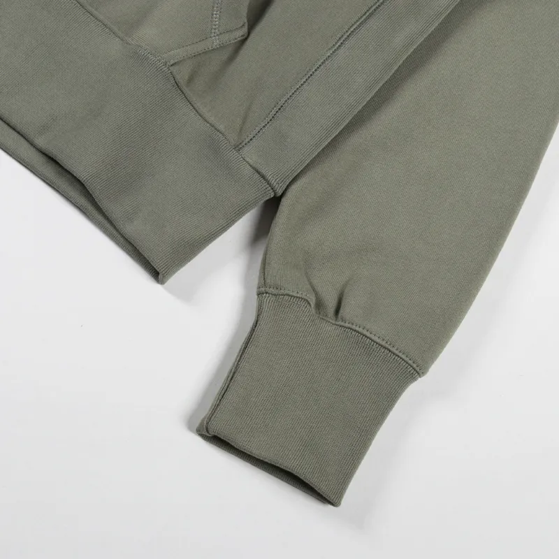 Service Works Martini Zipper Hoodie Olive-9