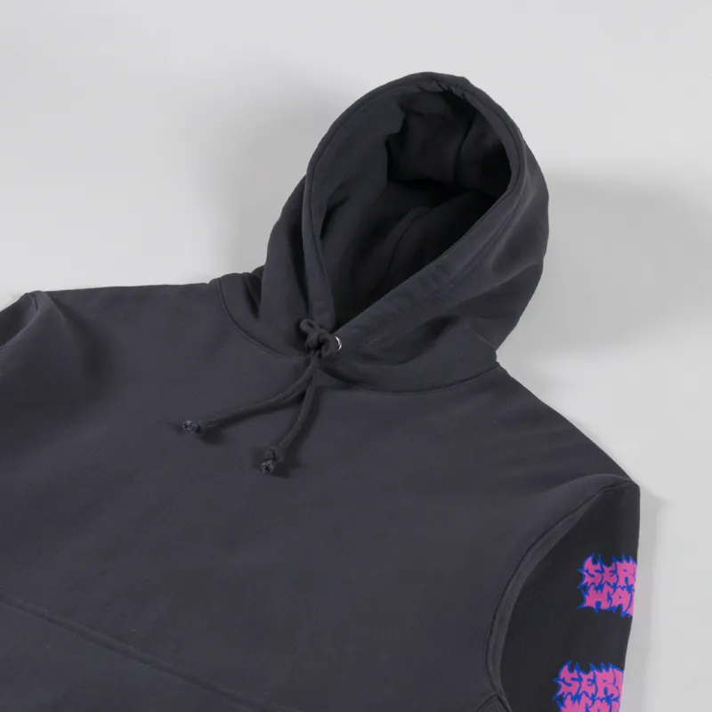 Service Works Thrash Hoodie Asphalt-2