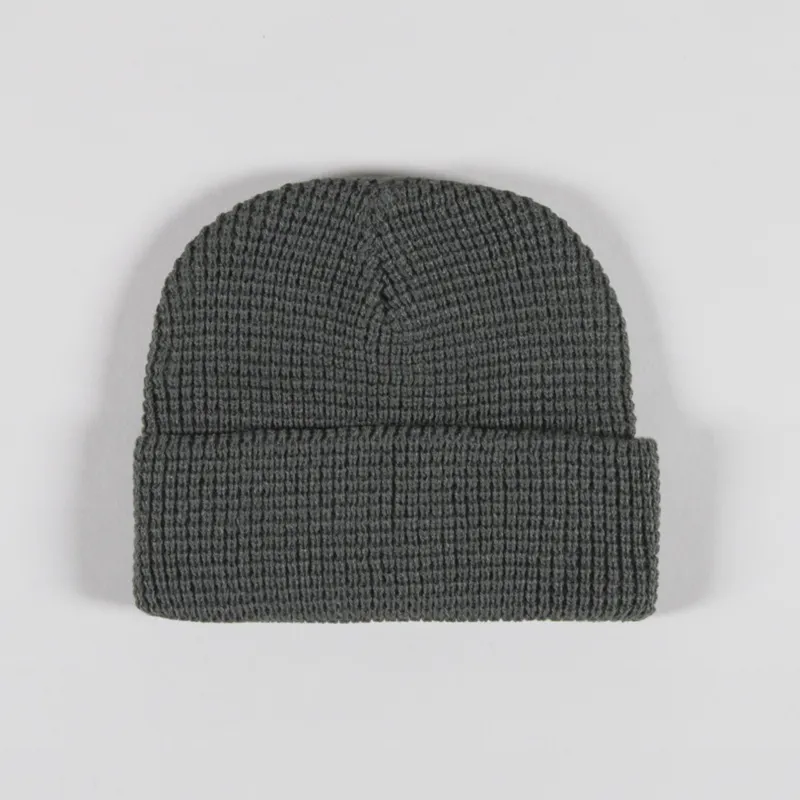 Service Works Waffle Patch Beanie Grey-1