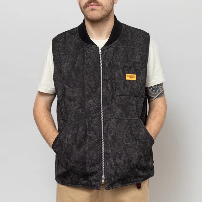 Service Works Xerox Camo Padded Work Vest Mono-1