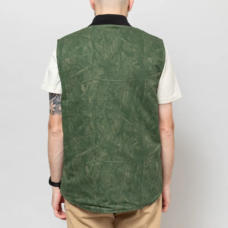 Service Works Xerox Camo Padded Work Vest Olive-5
