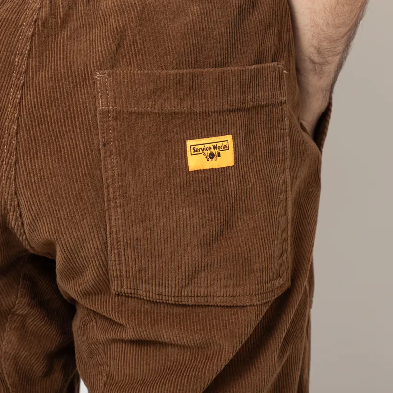 Service Works Corduroy Chef Pants Bark-6