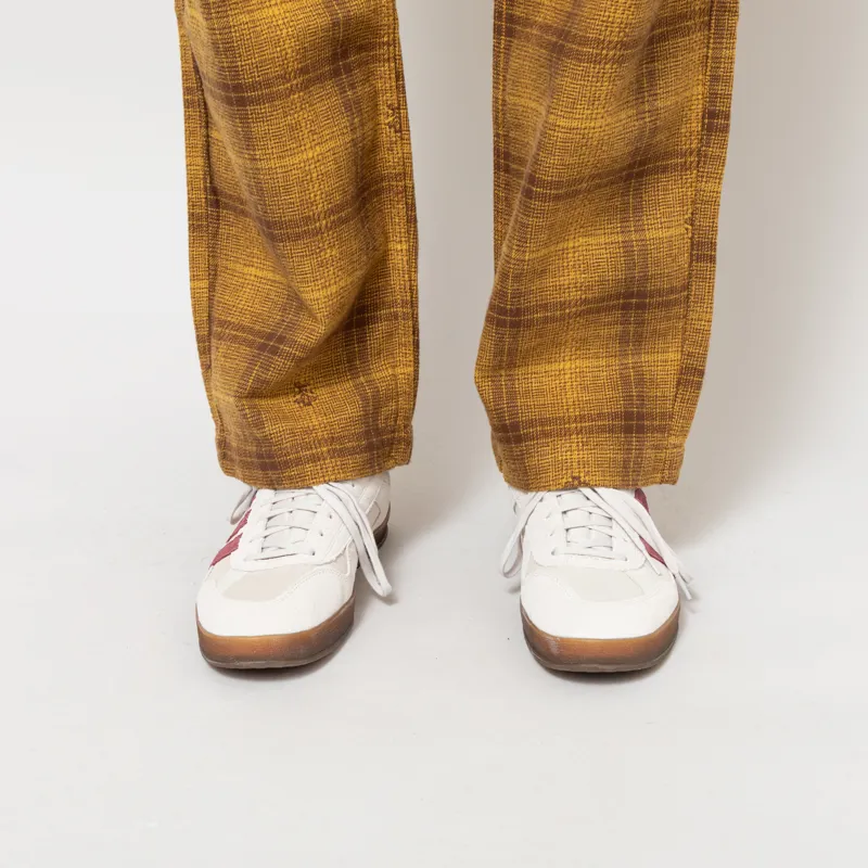 Service Works Thistle Plaid Chef Pants Ochre-5