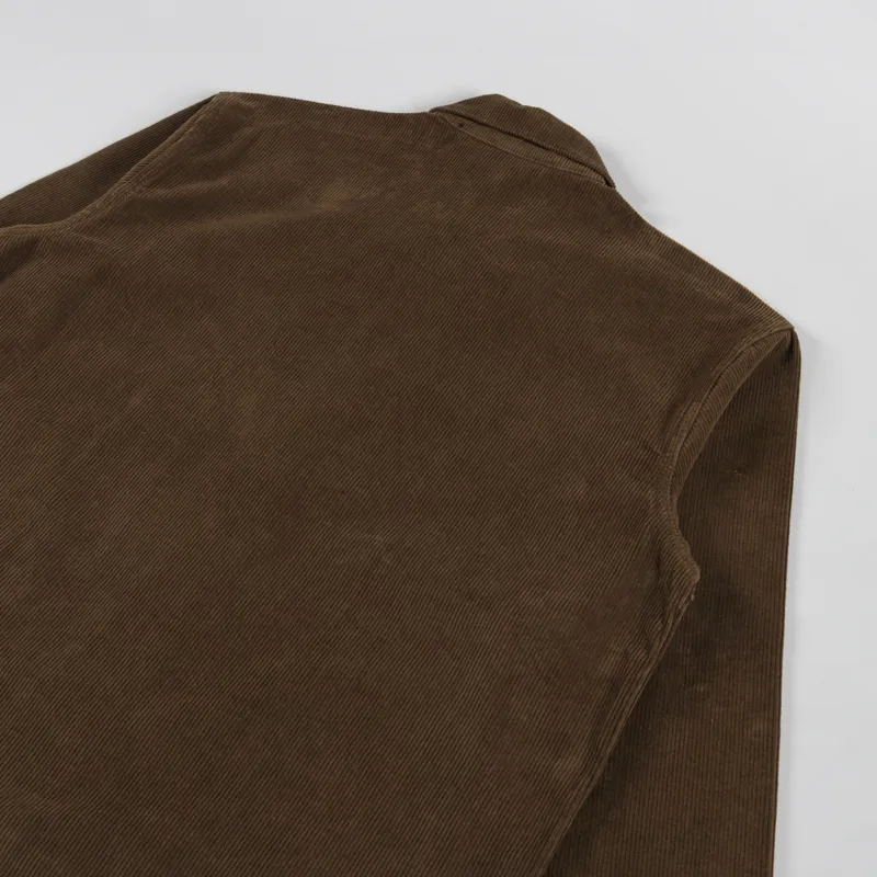 Service Works Corduroy Chore Shirt Bark-3