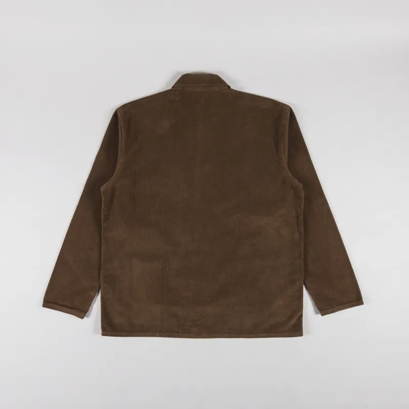 Service Works Corduroy Chore Shirt Bark-1