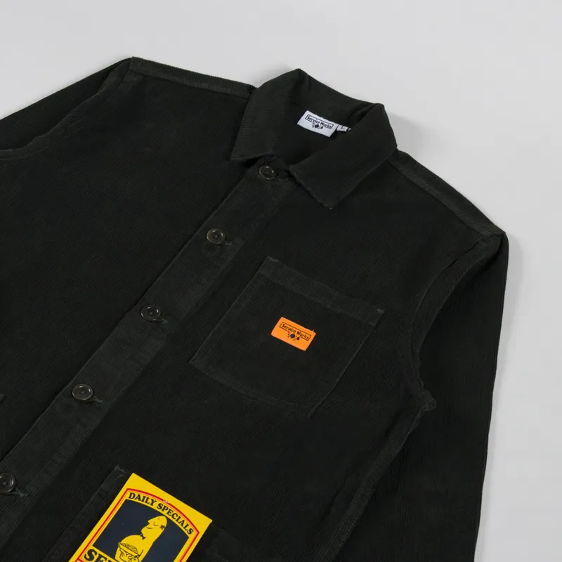 Service Works Corduroy Chore Shirt Coppice-2