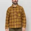 Service Works Thistle Plaid Front Of House Jacket Ochre