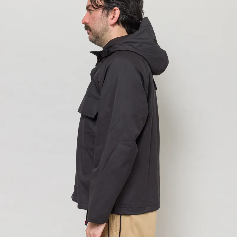 Service Works Waxed Cotton Allotment Parka Black-2