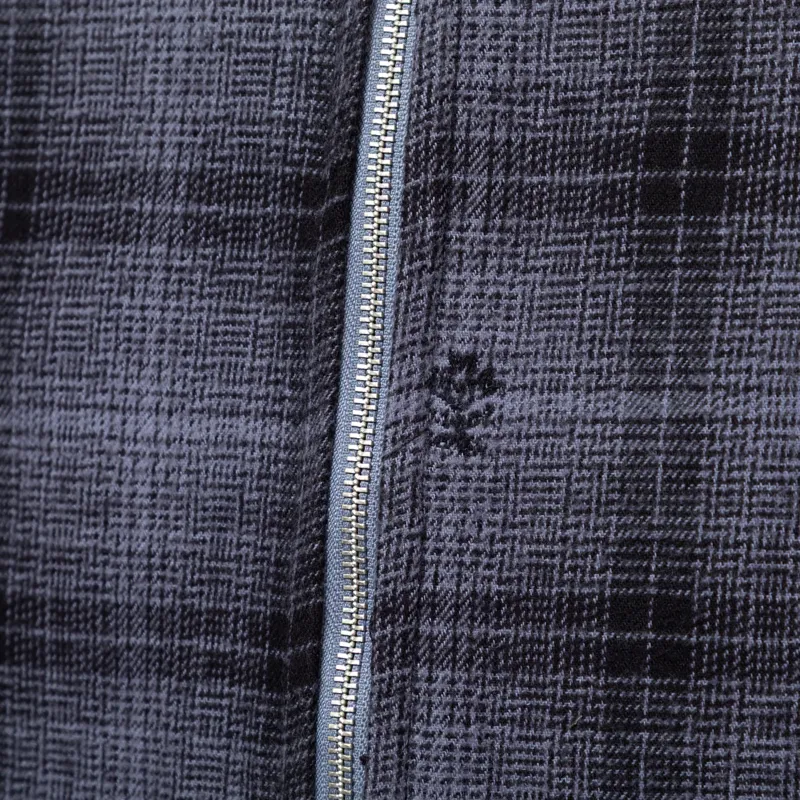 Service Works Thistle Plaid Padded Work Vest Black-12