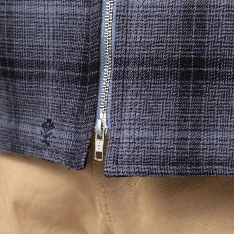 Service Works Thistle Plaid Padded Work Vest Black-11