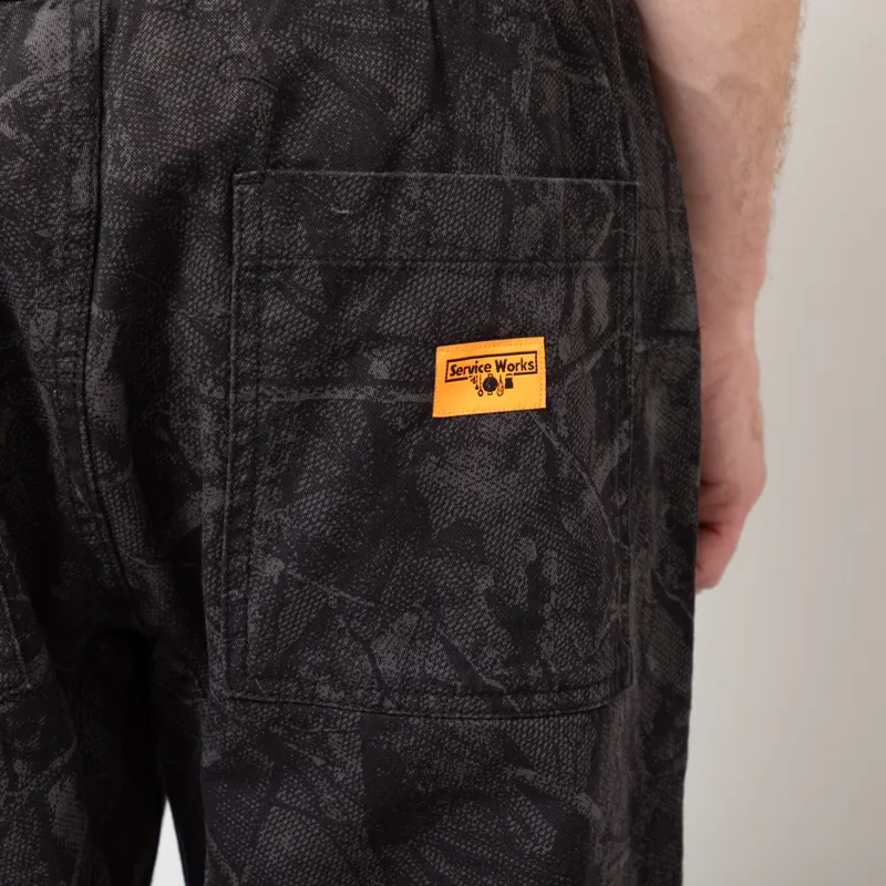 Service Works Xerox Camo Chef Pants Mono-6