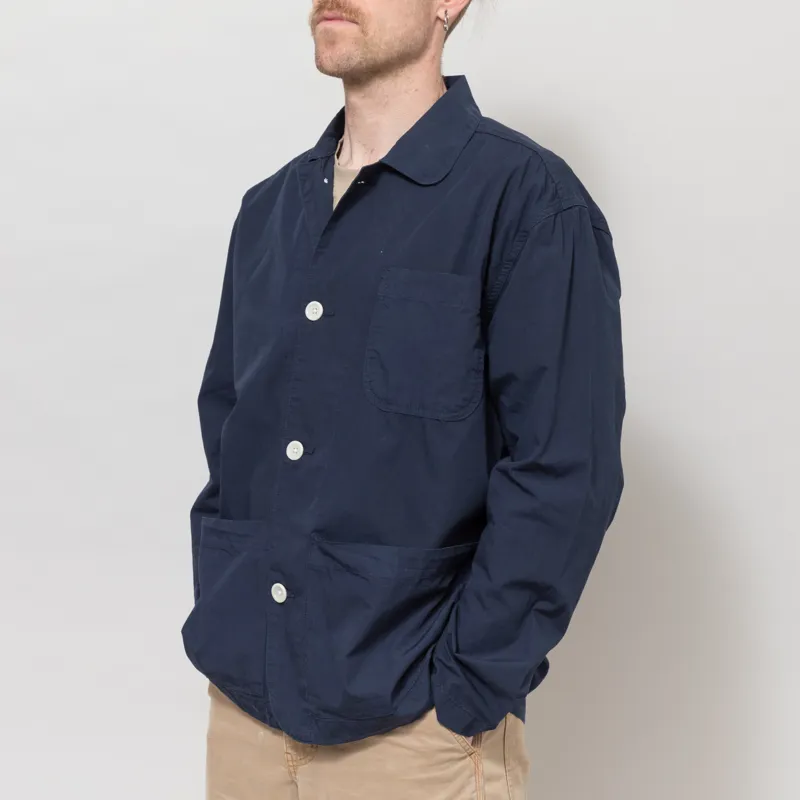 Service Works Easy Chef Shirt Navy-1