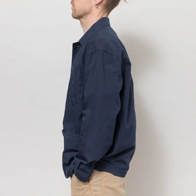 Service Works Easy Chef Shirt Navy-2