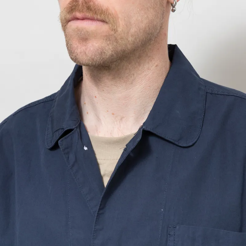 Service Works Easy Chef Shirt Navy-5