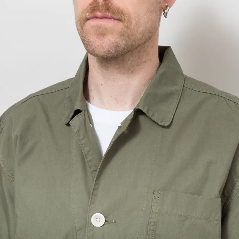 Service Works Easy Chef Shirt Olive-5