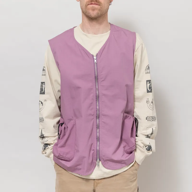 Service Works Gardener Vest Grape-4