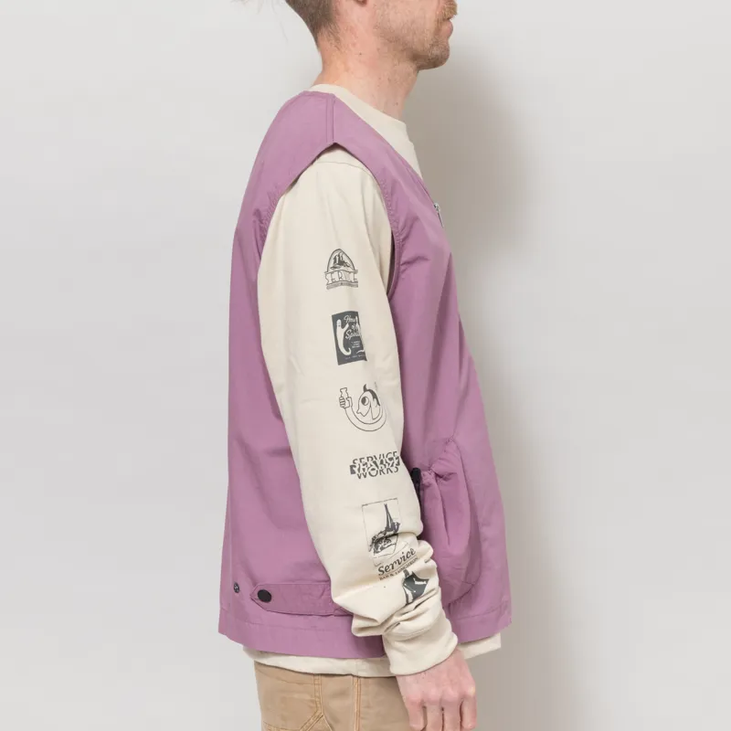 Service Works Gardener Vest Grape-3